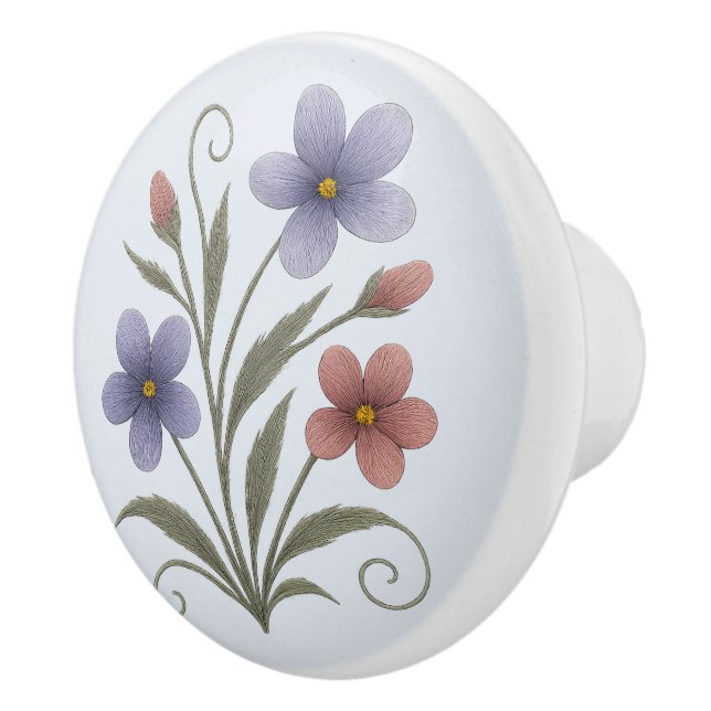 Poignée en Céramique pensée sauvage Knopp (Höger)