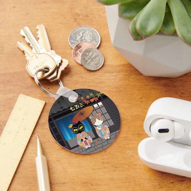 Poilunas 7-5-3 Firande Nyckelring (Skrivbord)