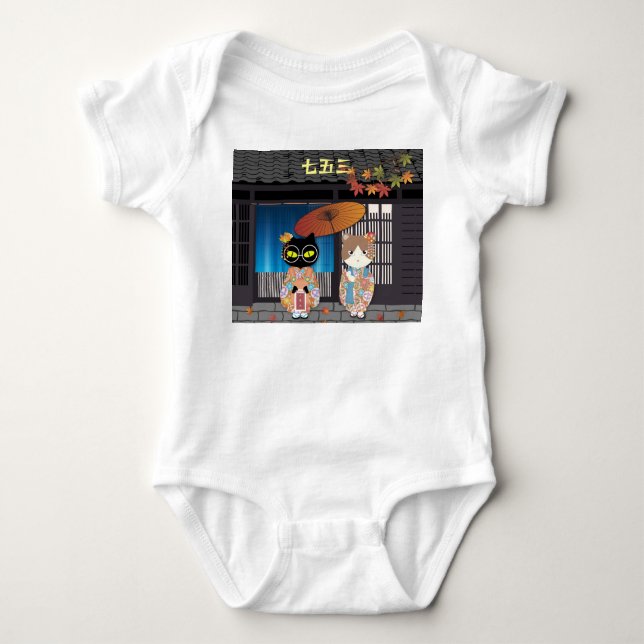 Poilunas 7-5-3 Firande T Shirt (Framsida)