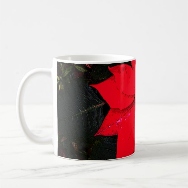 Poinsettia 6078 kaffemugg (Vänster)