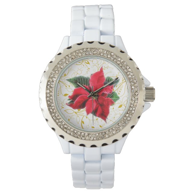 Poinsettia Armbandsur (Framsida)