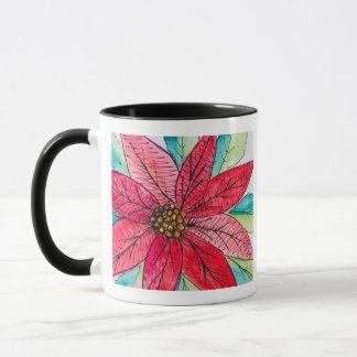 Poinsettia Dec Mugg