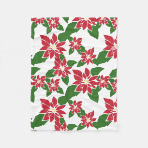 Poinsettia Fleecefilt