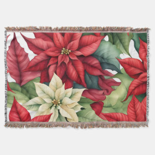 Poinsettia Flowers Filt