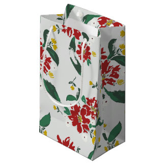 Poinsettia för alla årstider presentpåse