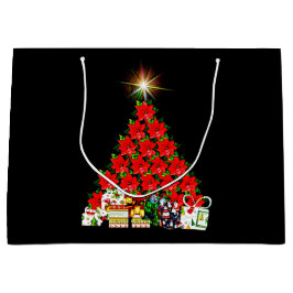 Poinsettia Gift Bag