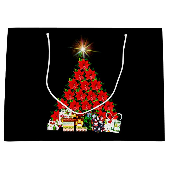 Poinsettia Gift Bag (Framsidan)