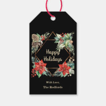 Poinsettia Helgdag Gift Märkre