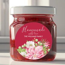 Poinsettia Homemade med Kärlek-julklapp