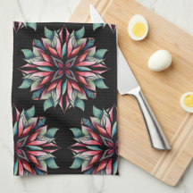 Poinsettia Jul Blommigt Elegant Mönster