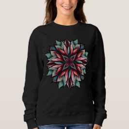 Poinsettia Jul Blommigt Elegant Winter Helgdag T Shirt