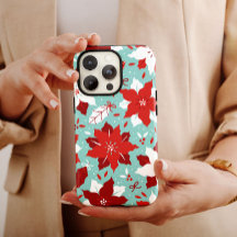Poinsettia jul iPhone | Poinsettia iPhone