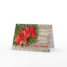 Poinsettia, julloster och broder i lag