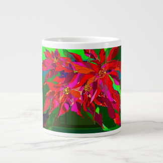 Poinsettia Jumbo Mugg
