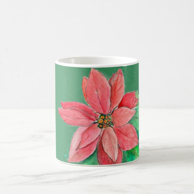 Poinsettia Kaffemugg (Center)