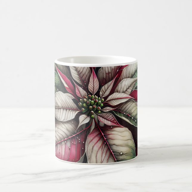 Poinsettia kaffemugge kaffemugg (Center)