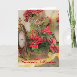Poinsettia-kort Helgkort