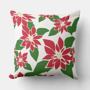 Poinsettia Kudde