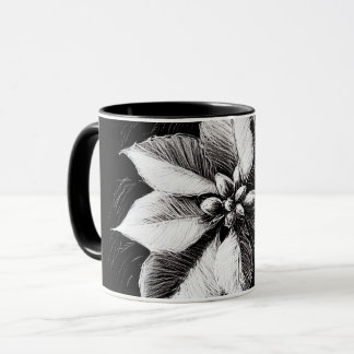 Poinsettia mug mugg