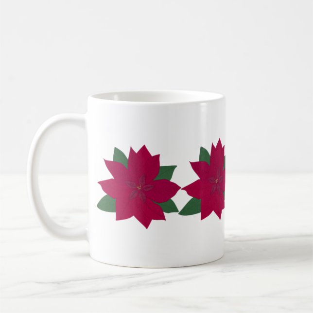 Poinsettia Mugg (Vänster)