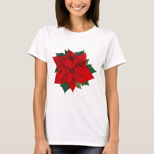 Poinsettia.png Tröja (Framsida)