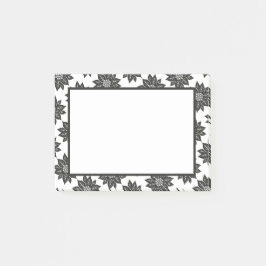 Poinsettia Post-it Block