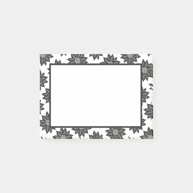 Poinsettia Post-it Block (Framsida)