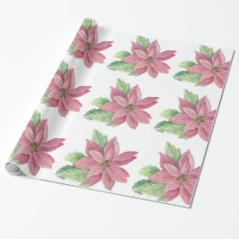 Poinsettia Presentpapper