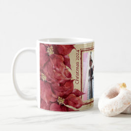 Poinsettia Red Ram jul Mugg