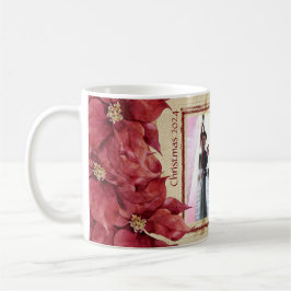 Poinsettia Red Ram jul Mugg