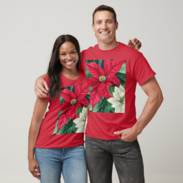 Poinsettia T Shirt