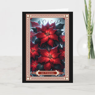 Poinsettia Tarot Card Kort