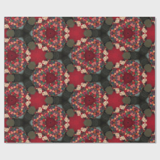 Poinsettia Trifectata Abstrakt Design Ii Presentpapper