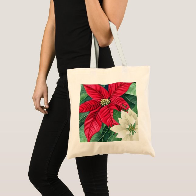 Poinsettia Tygkasse (Framsida (produkt))