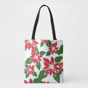 Poinsettia Tygkasse