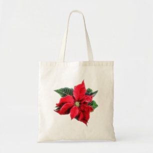 Poinsettia Tygkasse