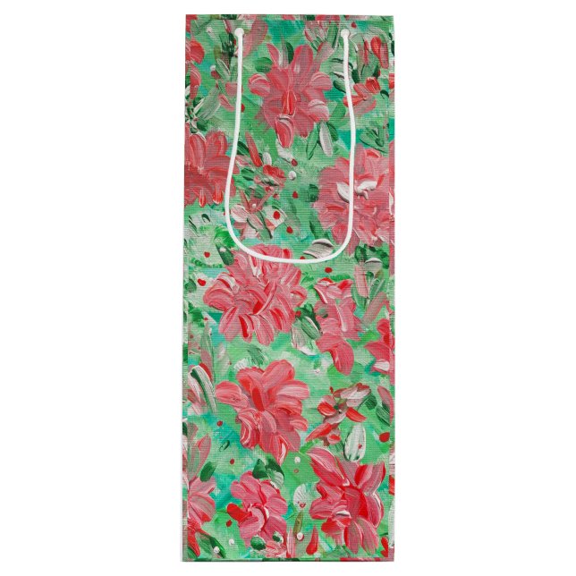 Poinsettia Vin Gift Bag (Framsidan)