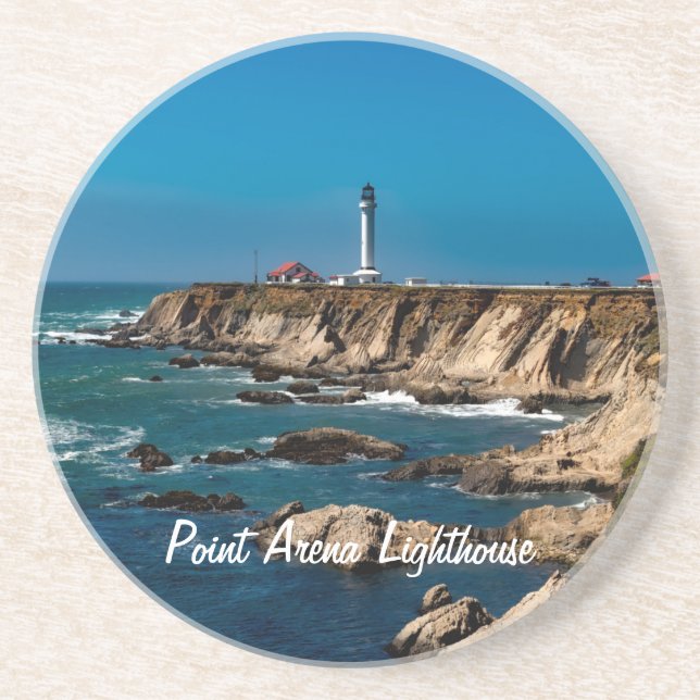 Point Arena Lighthouse Scenia Underlägg (Framsidan)