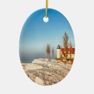 Point Betsie Julgransprydnad Keramik