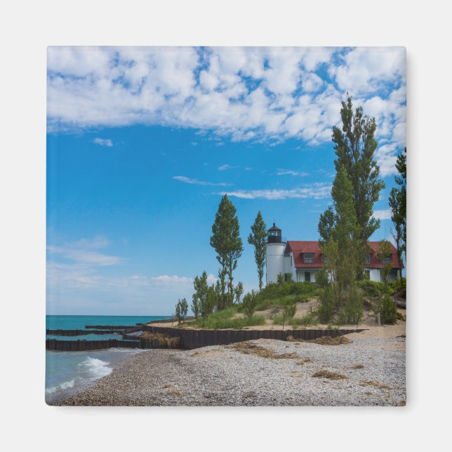 Point Betsie Light Magnet (Framsidan)