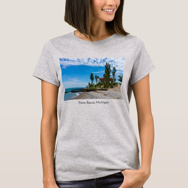 Point Betsie Light T-Shirt (Framsida)
