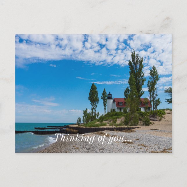 Point Betsie Light Vykort (Framsida)