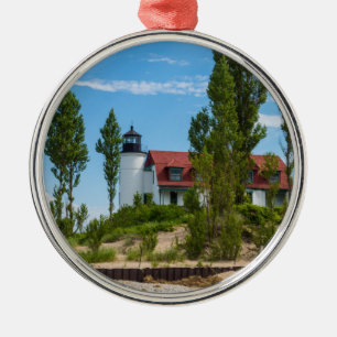 Point Betsie Lighthouse Julgransprydnad Metall