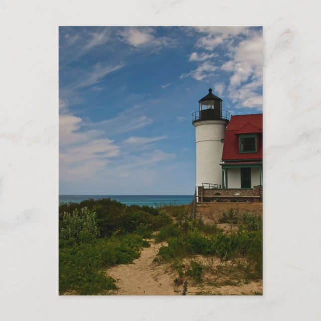 Point Betsie Lighthouse Vykort (Framsida)
