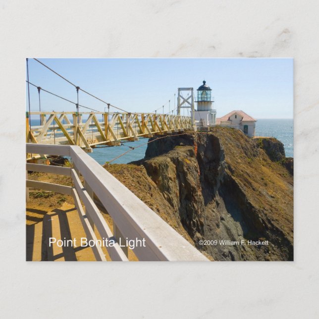 Point Bonita Light California Products Vykort (Framsida)