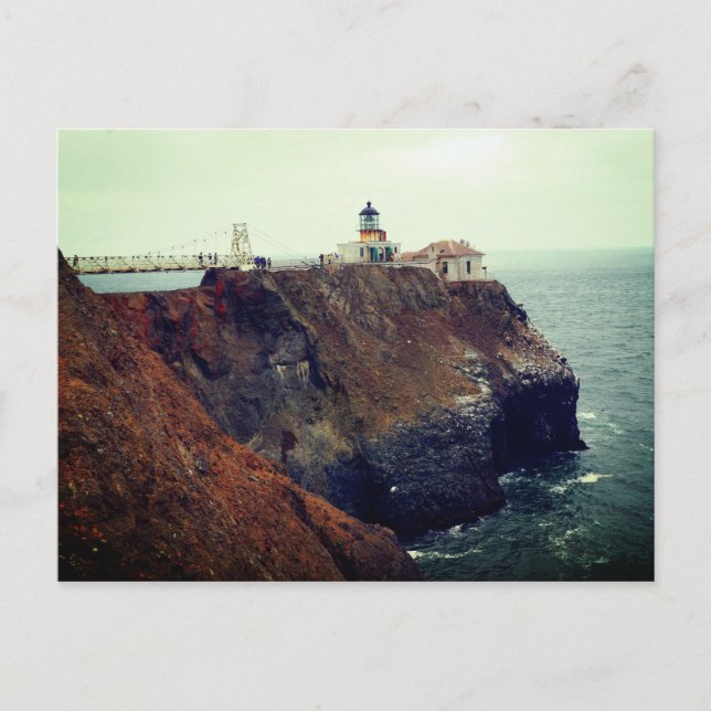 Point Bonita Lighthouse #1 vykort (Framsida)