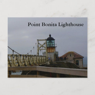 Point Bonita Lighthouse #2-3 vykort