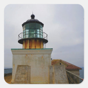 Point Bonita Lighthouse #3 Stickers Fyrkantigt Klistermärke