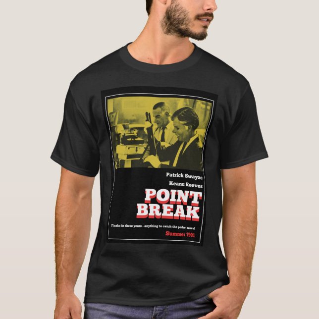 Point Break - 70 s Grindhouse stil Classic T-Shirt (Framsida)