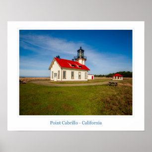 Point Cabrillo Lighthouse Poster